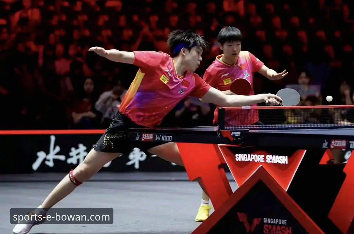 孙颖莎新加坡大满贯首轮过关，万博体育高清直播呈现技术调整与心态博弈